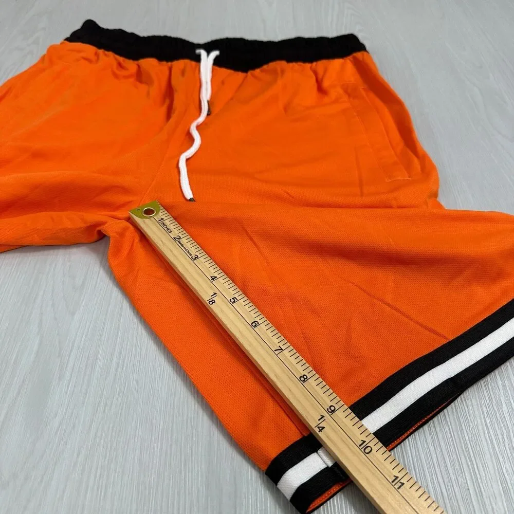 New Magcomsen Mens 32 Quick Dry Lightweight Zip Pockets Running Workout Shorts